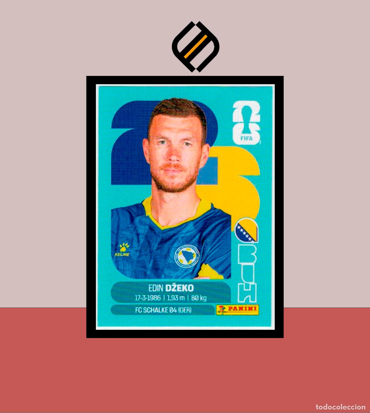 Cromos de F&uacute;tbol: PANINI FIFA CLUB WORLD CUP 2026 26 BIH 18 EDIN DZEKO BOSNIA STICKER MUNDIAL MEX CAN USA LIGA