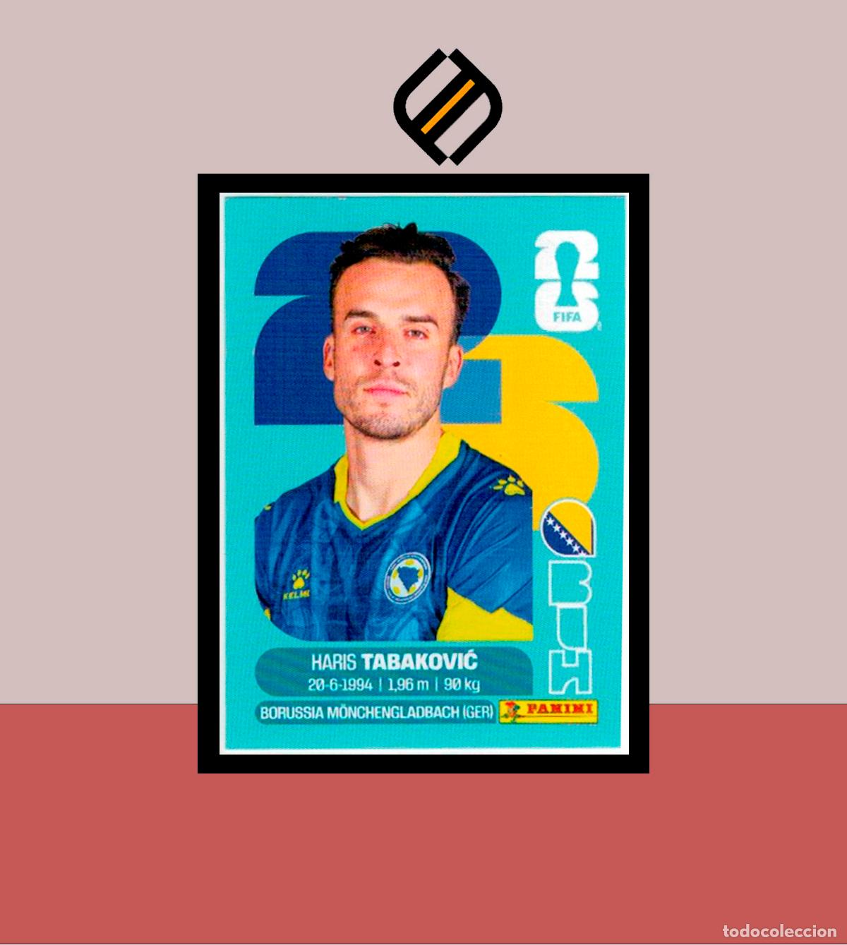 Cromos de F&uacute;tbol: PANINI FIFA CLUB WORLD CUP 2026 26 BIH 20 HARIS TABAKOVIC BOSNIA STICKER MUNDIAL MEX CAN USA LIGA