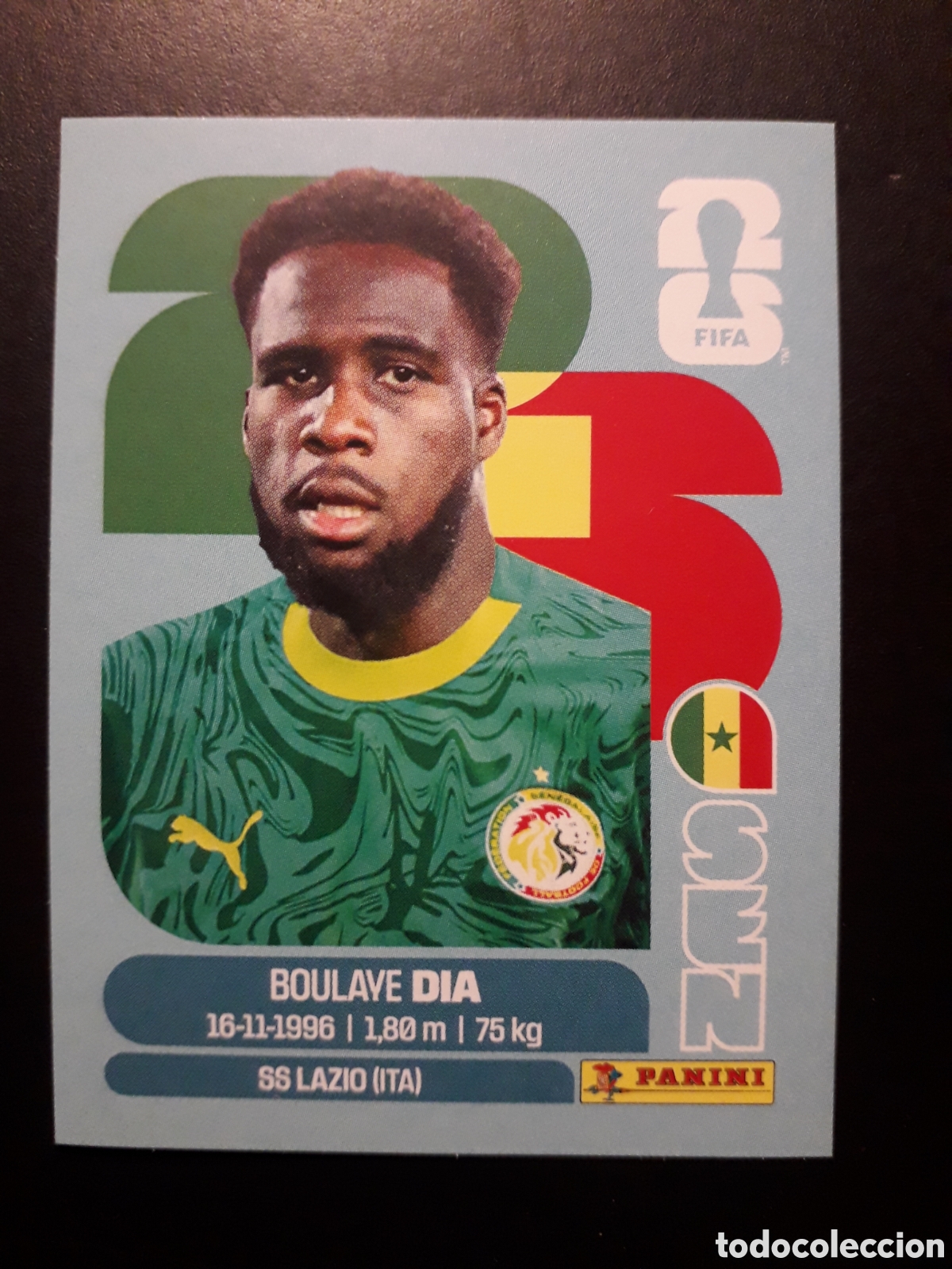 Cromos de F&uacute;tbol: DIA SENEGAL SEN 17 MUNDIAL F&Uacute;TBOL 2026 FIFA WORLD CUP PANINI SIN PEGAR PEDIDO M&Iacute;NIMO 3&euro;