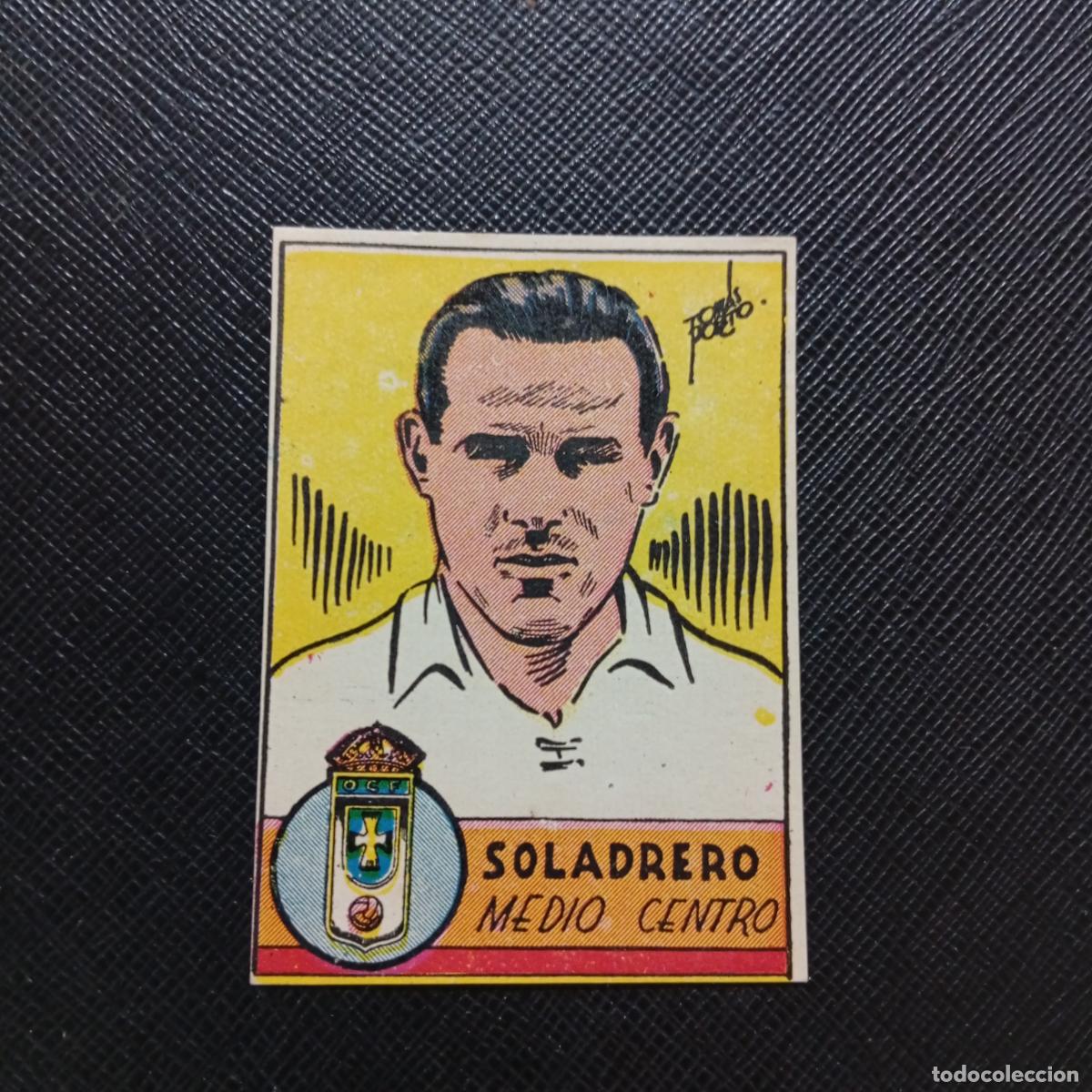 Cromos de F&uacute;tbol: SOLADRERO OVIEDO CISNE FUTBOLISTICOS 1941 1942 CROMO FUTBOL 41 42 - SIN PEGAR - A162 PG37