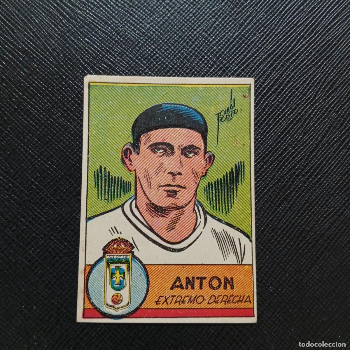 Cromos de F&uacute;tbol: ANTON OVIEDO CISNE FUTBOLISTICOS 1941 1942 CROMO FUTBOL 41 42 - SIN PEGAR - A162 PG37