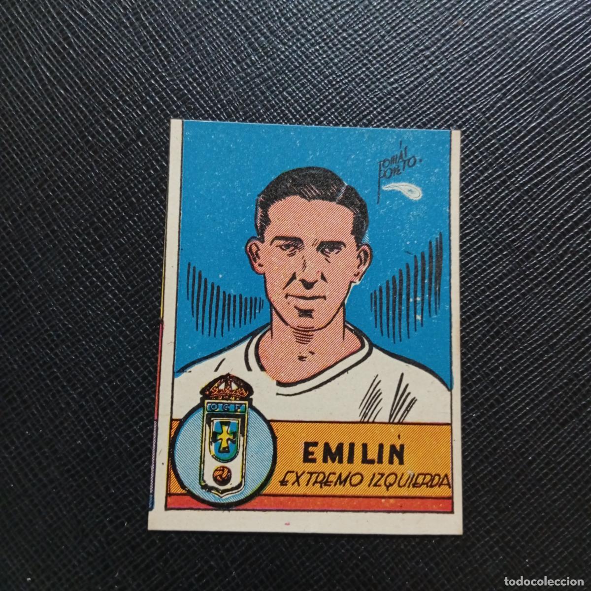Cromos de F&uacute;tbol: EMILIN OVIEDO CISNE FUTBOLISTICOS 1941 1942 CROMO FUTBOL 41 42 - SIN PEGAR - A162 PG64