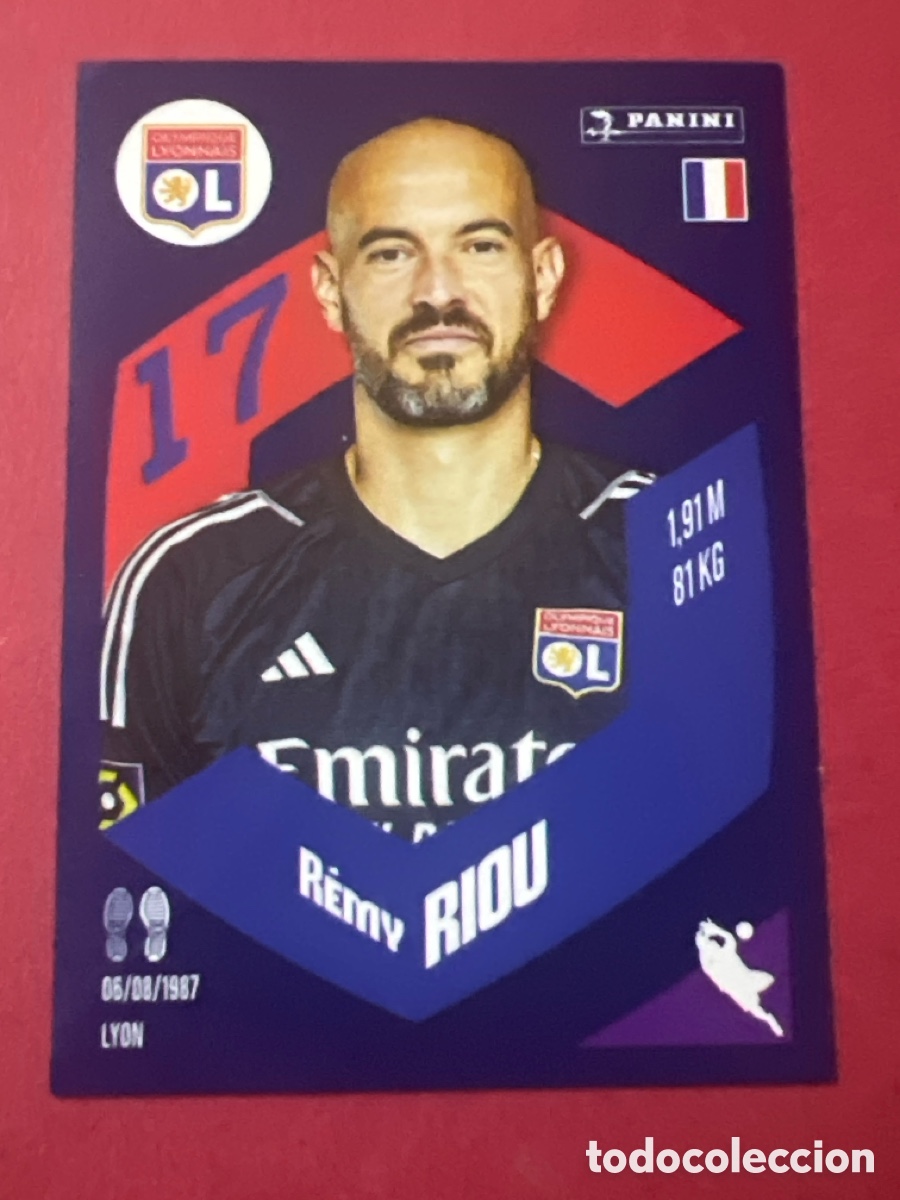 Figurine di Calcio: A577. Panini Foot France stickers 2023 2024 23 24 - 169 RIOU