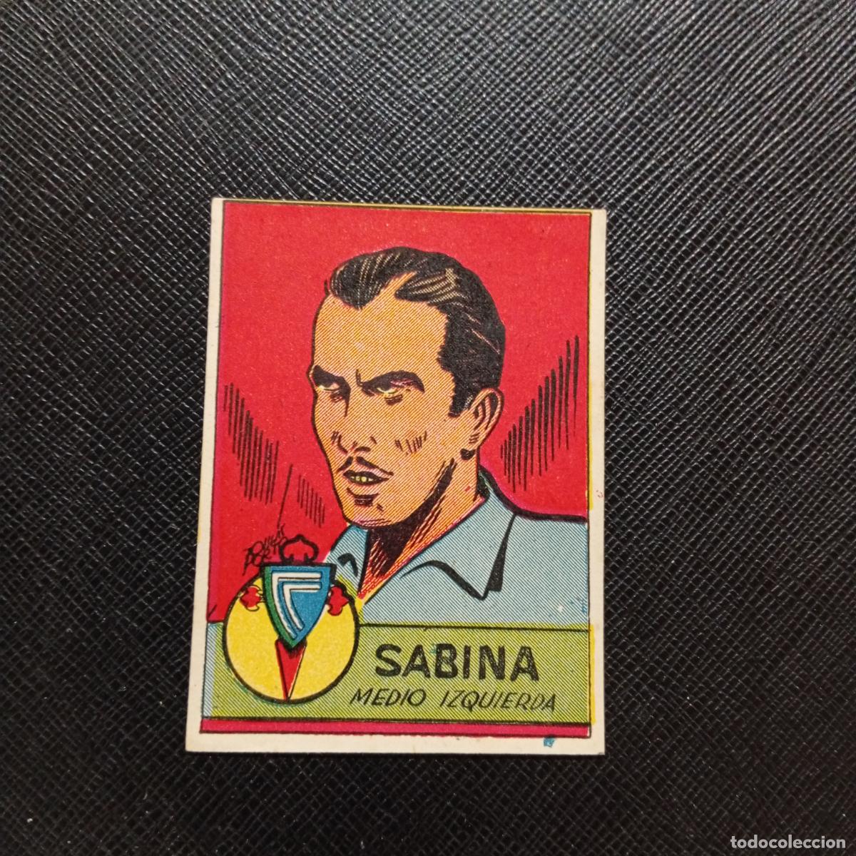 Figurine di Calcio: SABINA CELTA CISNE FUTBOLISTICOS 1941 1942 CROMO FUTBOL 41 42 - SIN PEGAR - A162 PG109