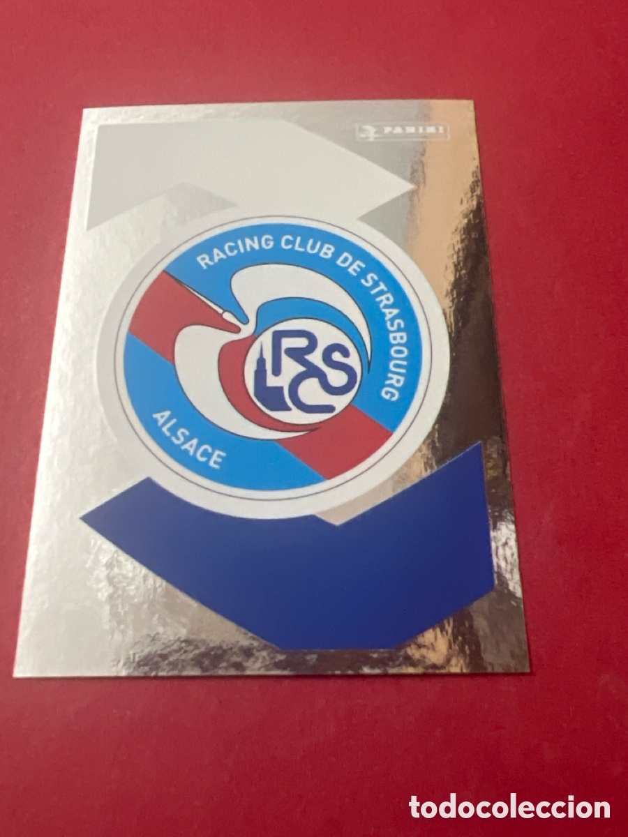 Cartes &agrave; collectionner de Football: A592. Panini Foot France stickers 2023 2024 23 24 - 397 RACING CLUB DE STRASBOURG - ALSACE