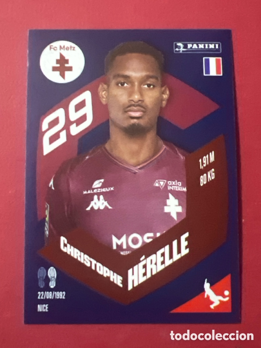 Cromos de F&uacute;tbol: A595. Panini Foot France stickers 2023 2024 23 24 - 216 CHRISTOPHE H&Eacute;RELLE