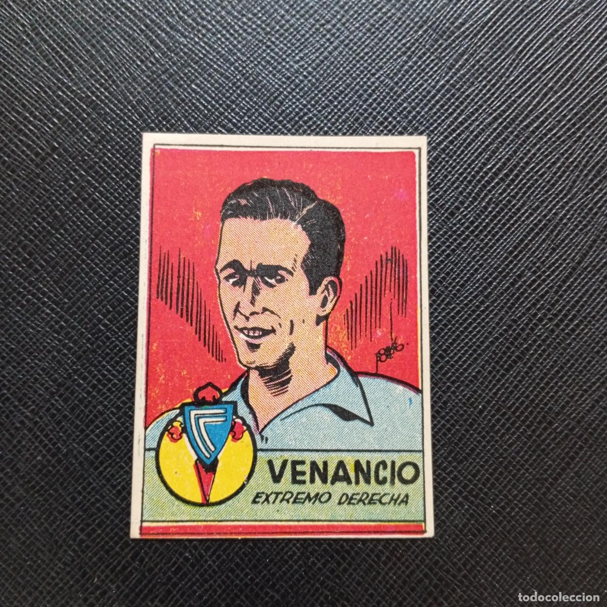 Cromos de F&uacute;tbol: VENANCIO CELTA CISNE FUTBOLISTICOS 1941 1942 CROMO FUTBOL 41 42 - SIN PEGAR - A162 PG190