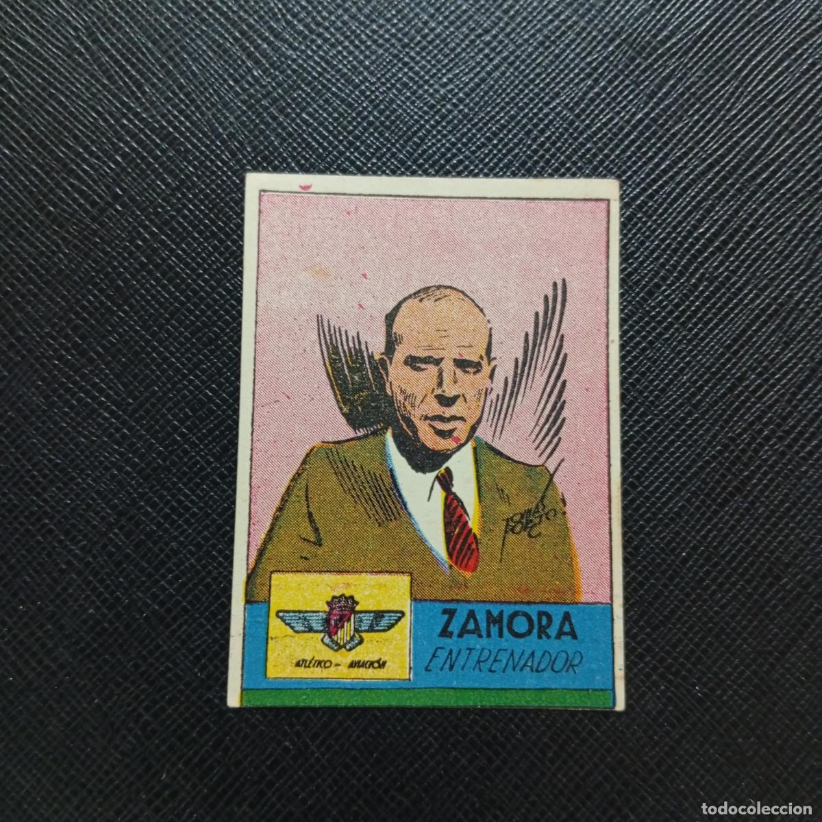 Cromos de F&uacute;tbol: ZAMORA AT MADRID AVIACION CISNE FUTBOLISTICOS 1941 1942 FUTBOL 41 42 - SIN PEGAR - A162 PG208