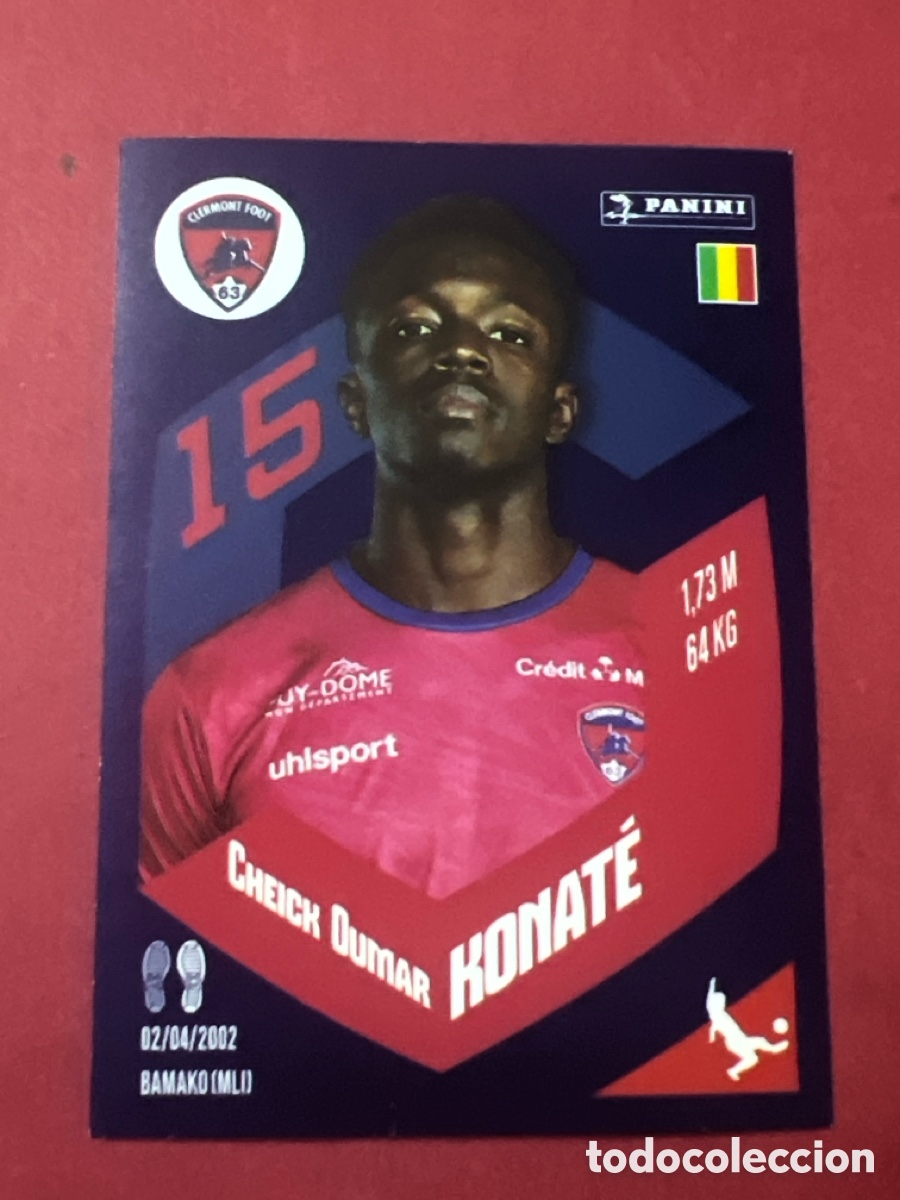 Cromos de F&uacute;tbol: A606. Panini Foot France stickers 2023 2024 23 24 - 50 CHEICK DUMAR KONAT&Eacute;