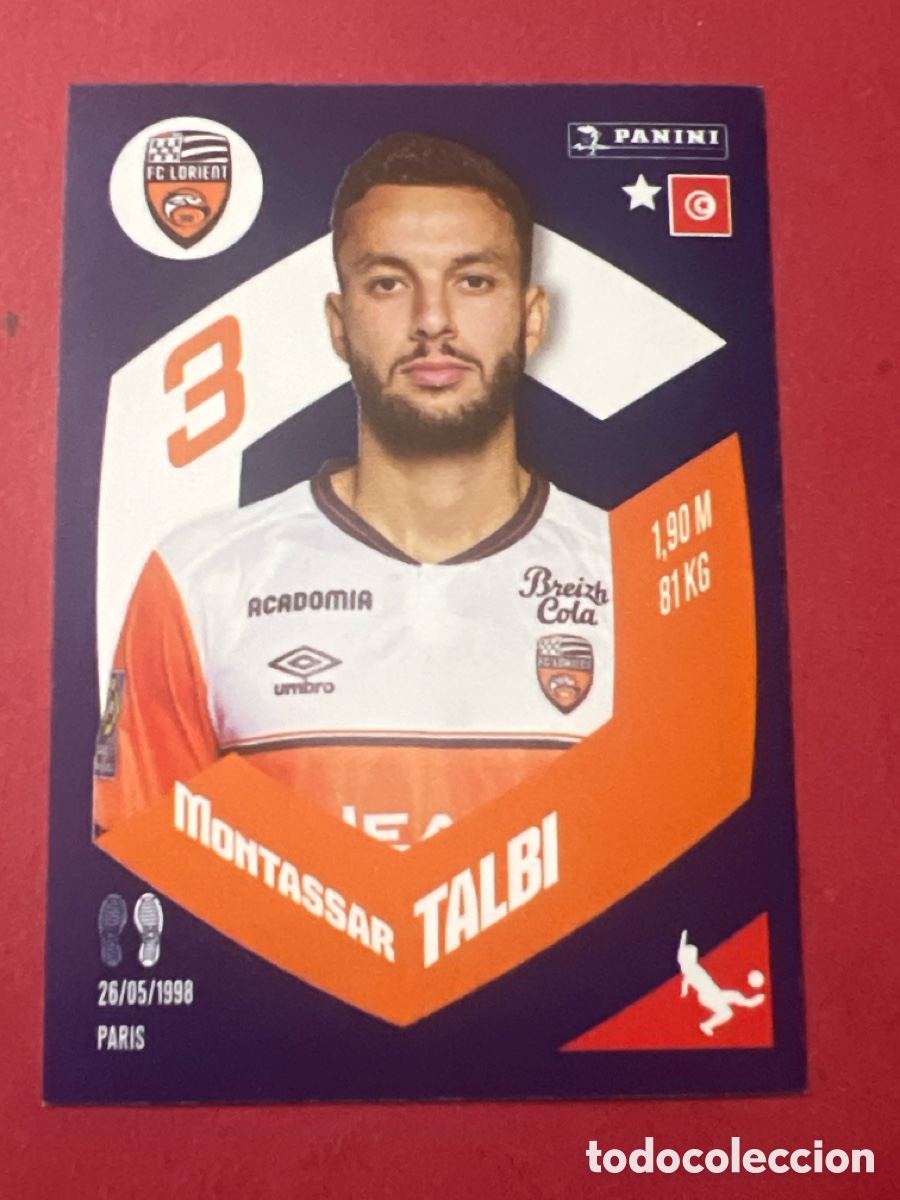Cromos de F&uacute;tbol: A607. Panini Foot France stickers 2023 2024 23 24 - 140 MONTASSAR TALBI