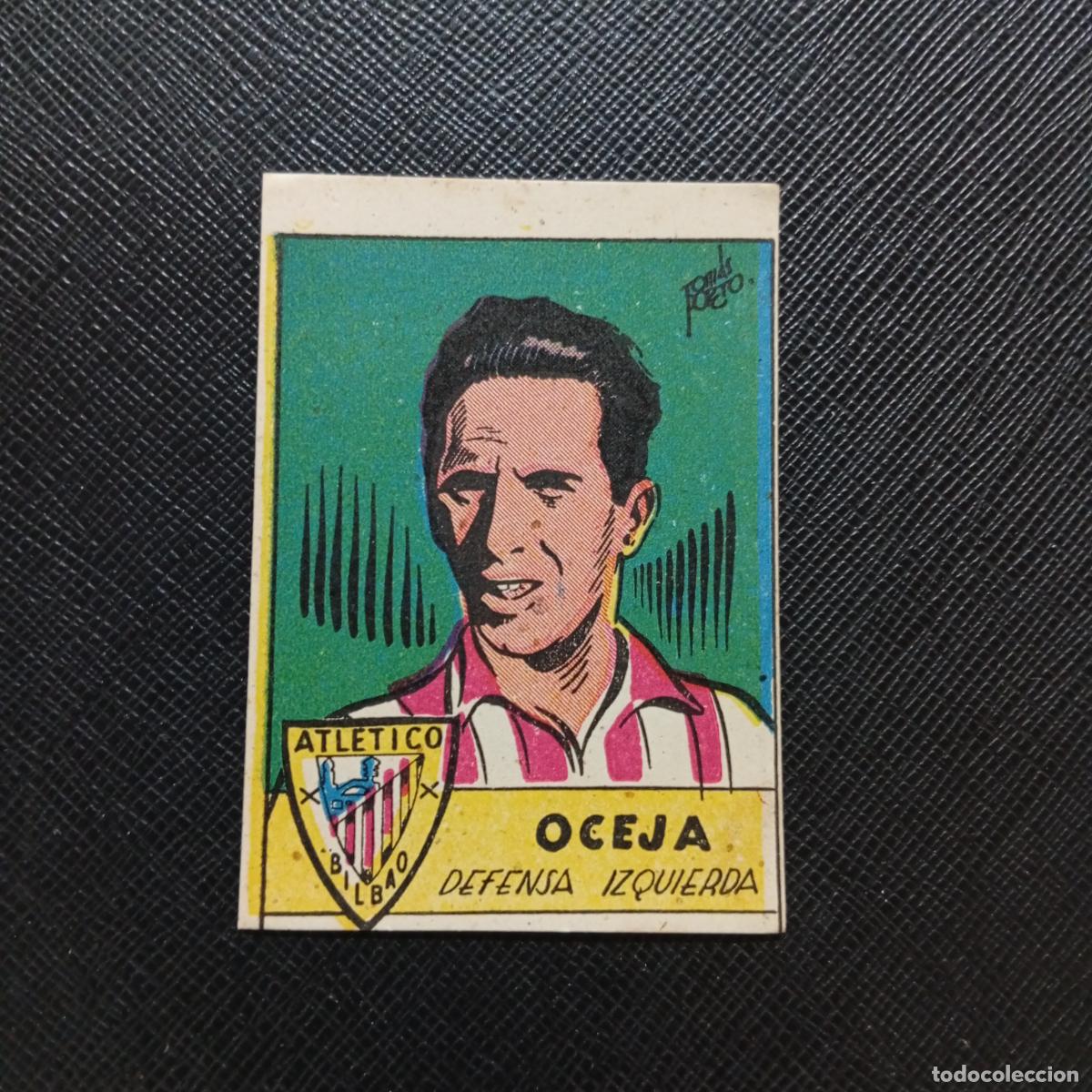 Cromos de F&uacute;tbol: OCEJA BILBAO CISNE FUTBOLISTICOS 1941 1942 FUTBOL 41 42 - SIN PEGAR - A162 PG433