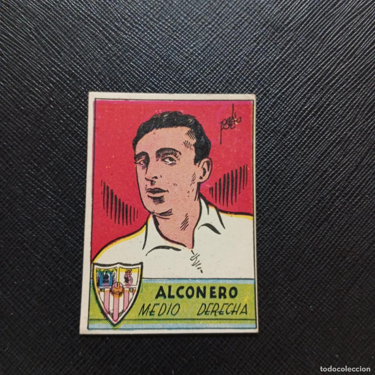 Cromos de F&uacute;tbol: ALCONERO SEVILLA CISNE FUTBOLISTICOS 1941 1942 FUTBOL 41 42 - SIN PEGAR - A38 PG109
