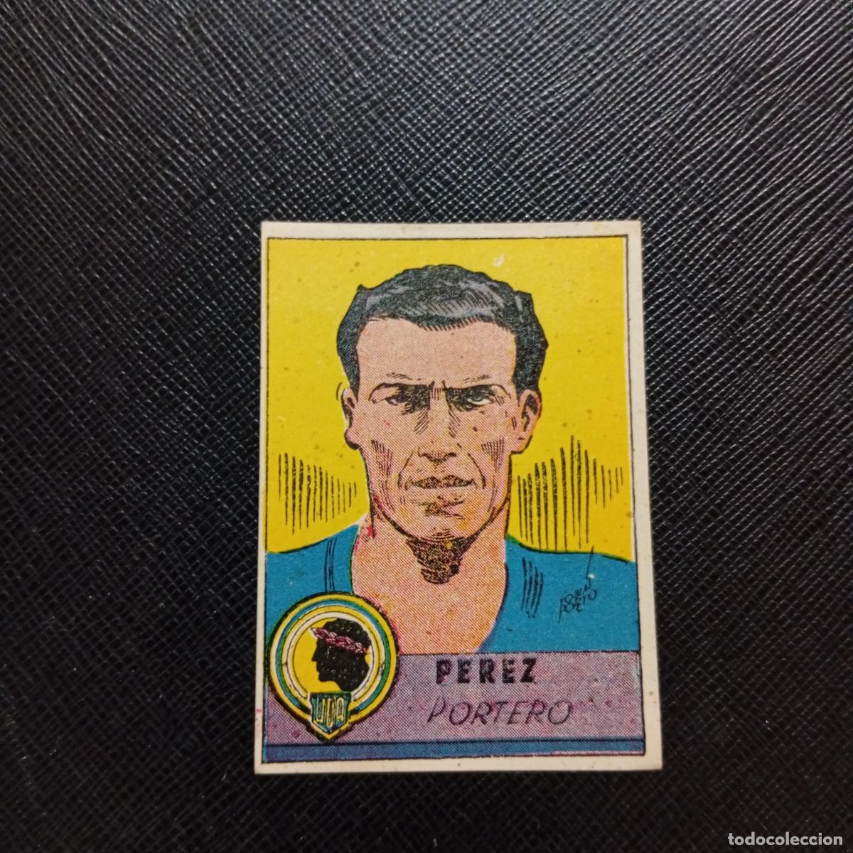 Cromos de F&uacute;tbol: PEREZ HERCULES CISNE FUTBOLISTICOS 1941 1942 FUTBOL 41 42 - SIN PEGAR - A38 PG127