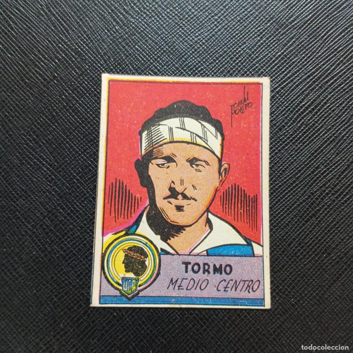 Cromos de F&uacute;tbol: TORMO HERCULES CISNE FUTBOLISTICOS 1941 1942 FUTBOL 41 42 - SIN PEGAR - A38 PG181