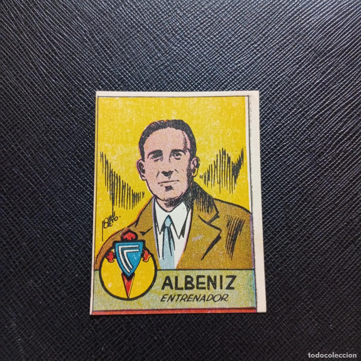Cromos de F&uacute;tbol: ALBENIZ CELTA CISNE FUTBOLISTICOS 1941 1942 FUTBOL 41 42 - SIN PEGAR - A38 PG181