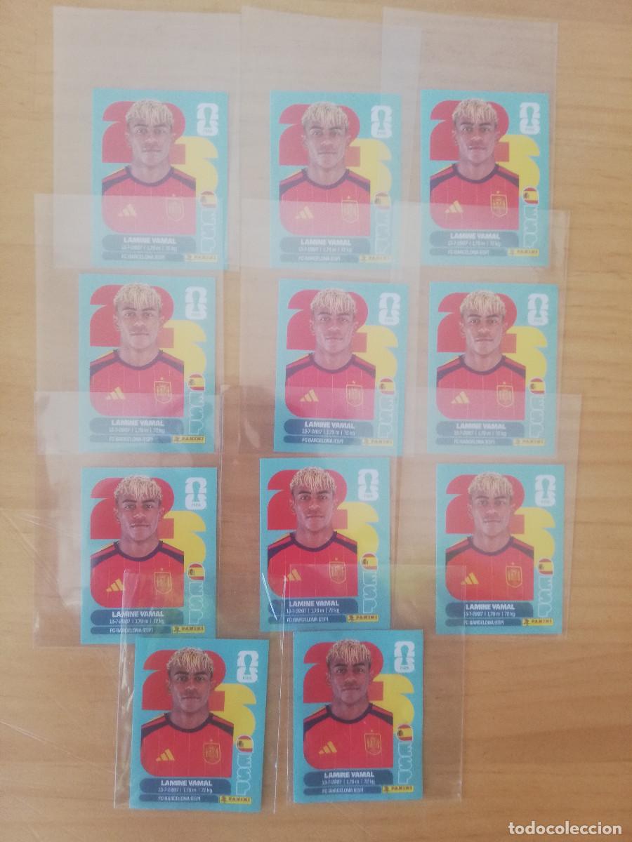 Figurine di Calcio: Lamine Yamal (x11) Sticker ESP15 Mundial 2026