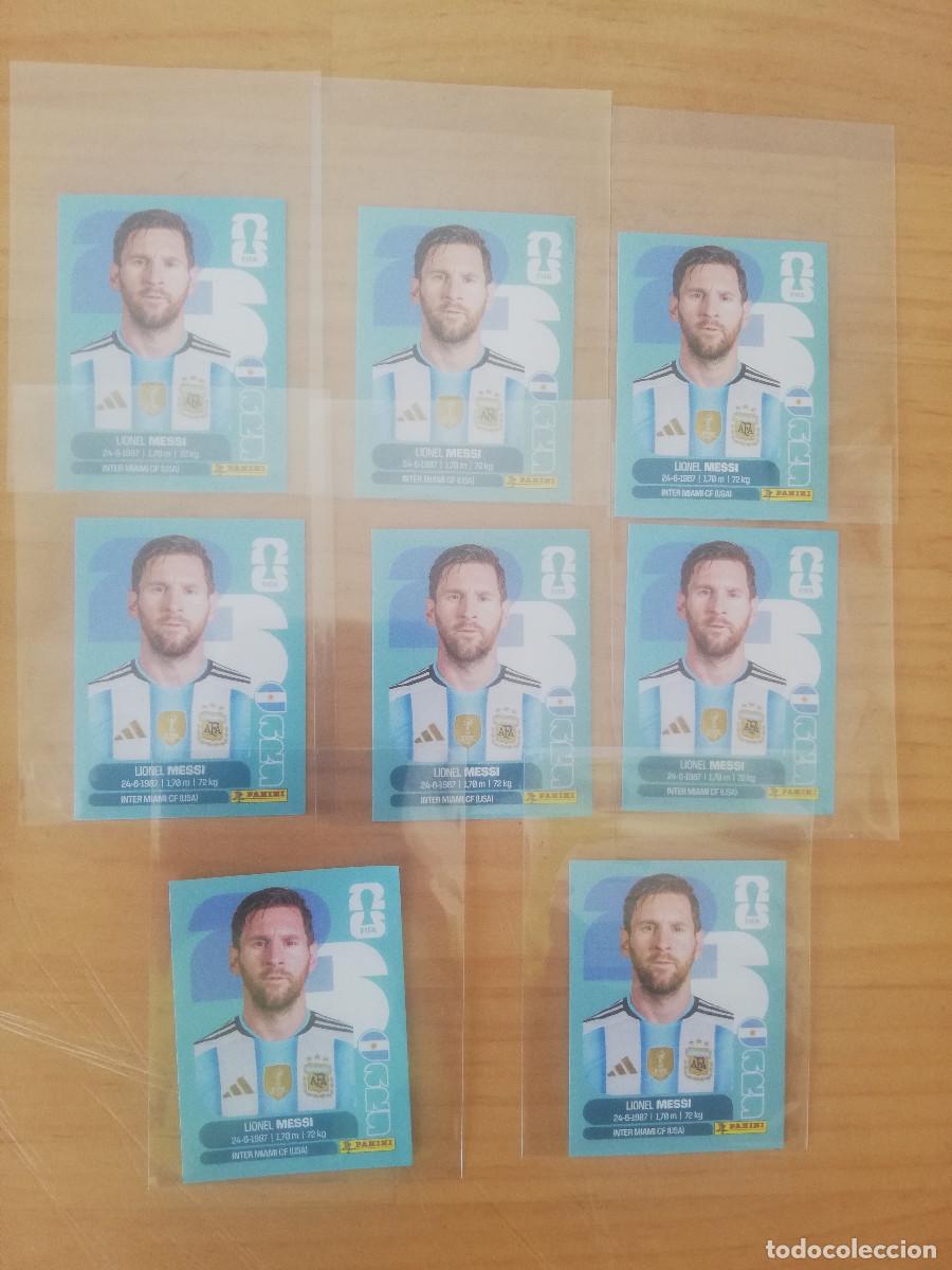 Figurine di Calcio: Messi (x8) Sticker ARG17 Mundial 2026