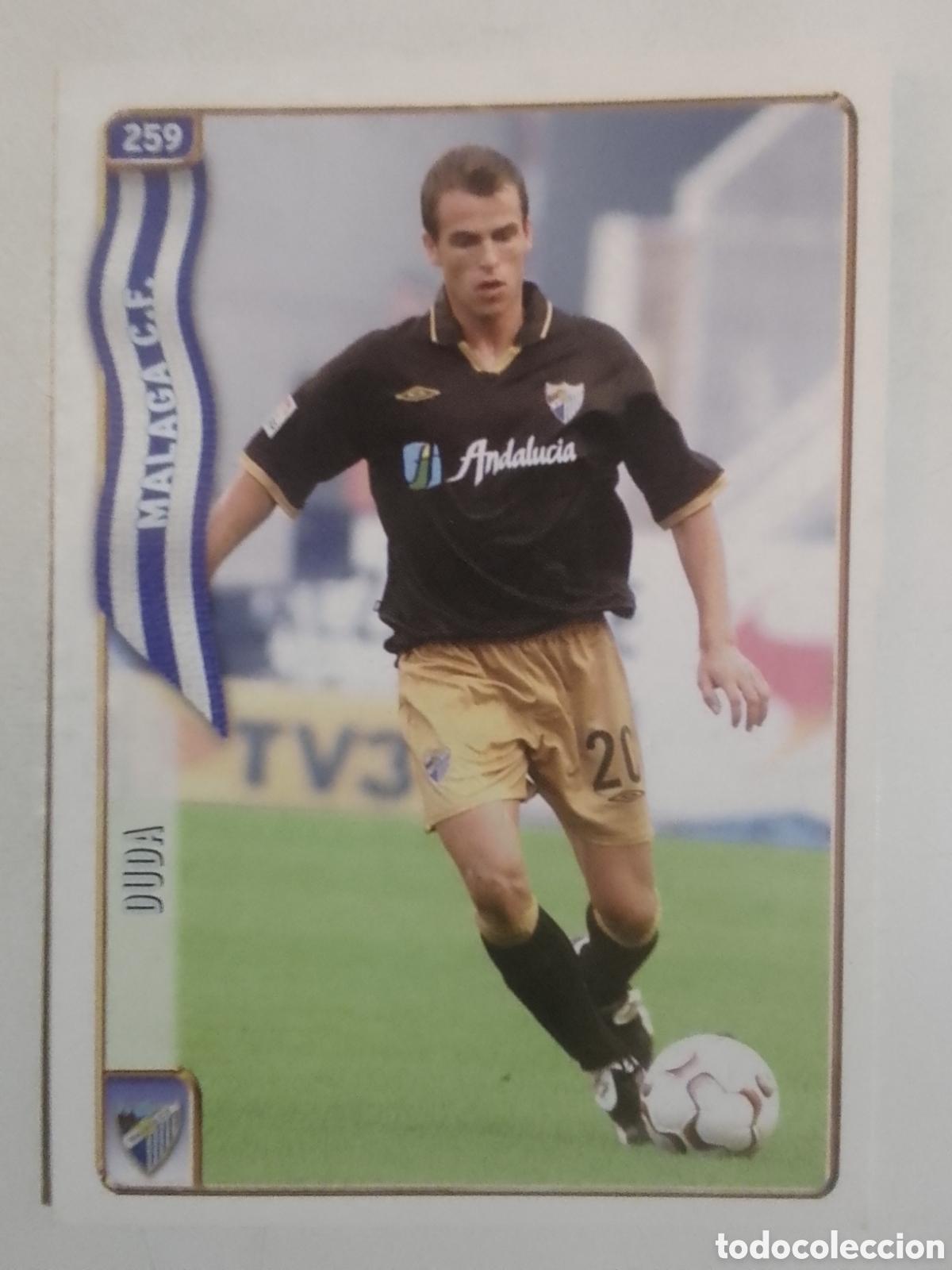 Cromos de F&uacute;tbol: Mundicromo 2005 n&deg; 259 Duda &bull; M&aacute;laga.