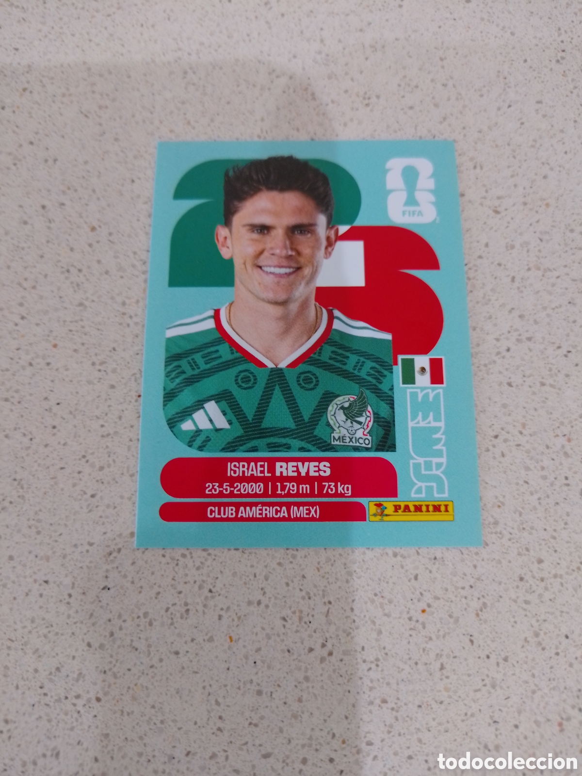 Cromos de F&uacute;tbol: CROMO NUMERO 7 REYES MEXICO . MUNDIAL 2026. PANINI.