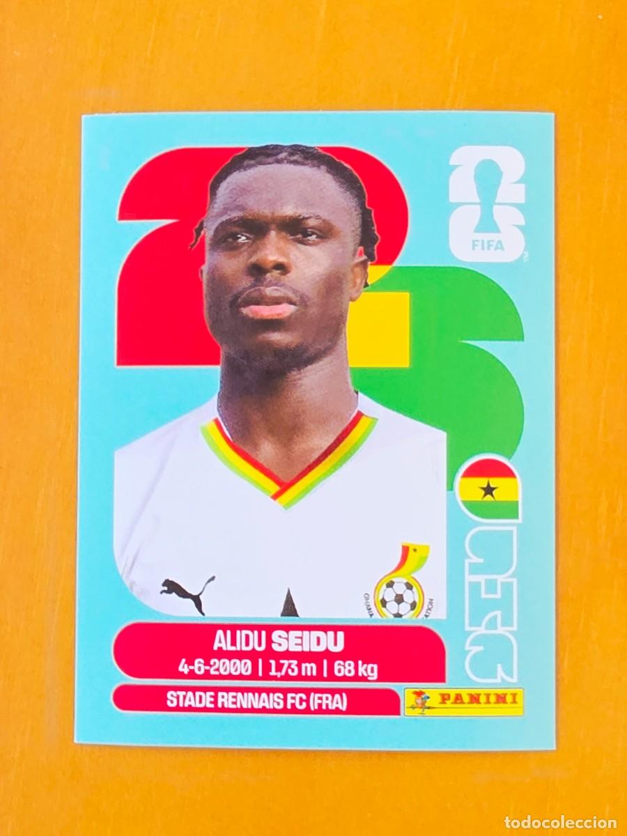 Cromos de F&uacute;tbol: GHA 5 Alidu Seidu, Ghana, Panini FIFA World Cup Mundial 2026 Sticker
