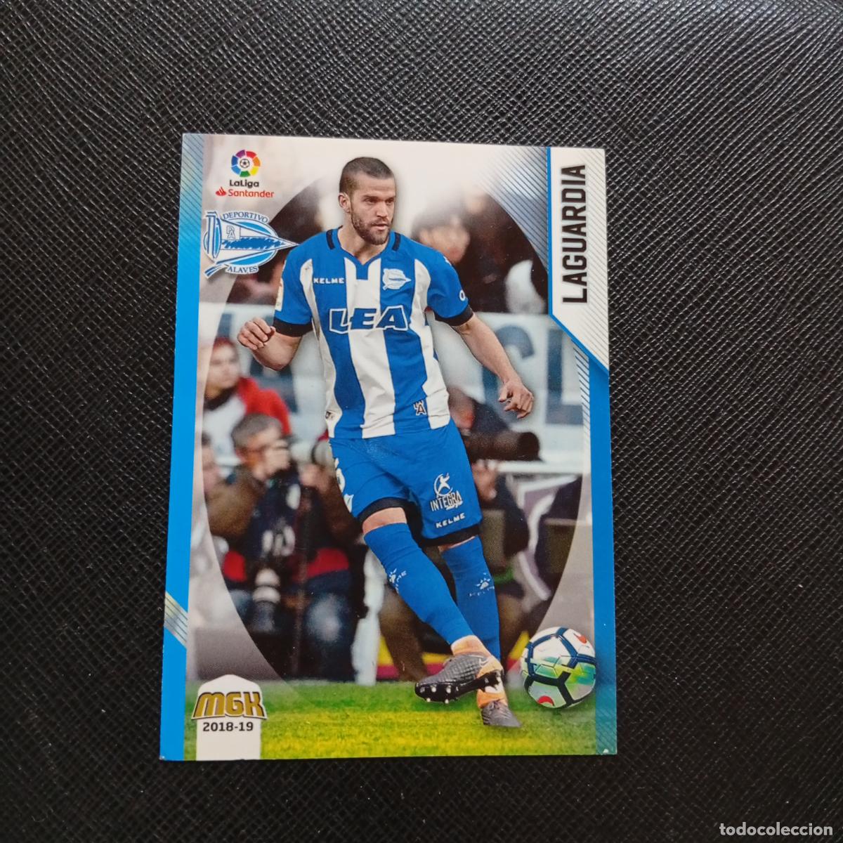 Cartes &agrave; collectionner de Football: 6 LAGUARDIA ALAVES PANINI MEGACRACKS 2018 2019 CROMO FUTBOL 18 19 LIGA - A208 PG208