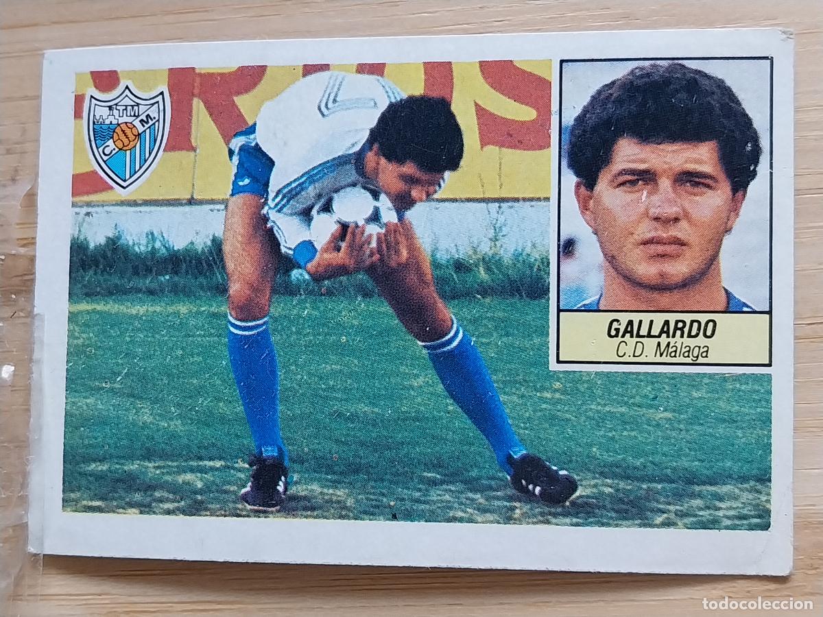 Cartes &agrave; collectionner de Football: GALLARDO M&Aacute;LAGA COLOCA LIGA 1984 84 85 ED ESTE CROMO RECUPERADO ORIGINAL