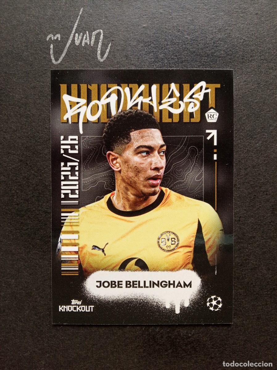 Fu&szlig;ball-Sticker: ROOKIE JOBE BELLINGHAM BORUSSIA DORTMUND ⚽ TOPPS &reg; KNOCKOUT CHAMPIONS 2025 2026 25 26 NUEVO