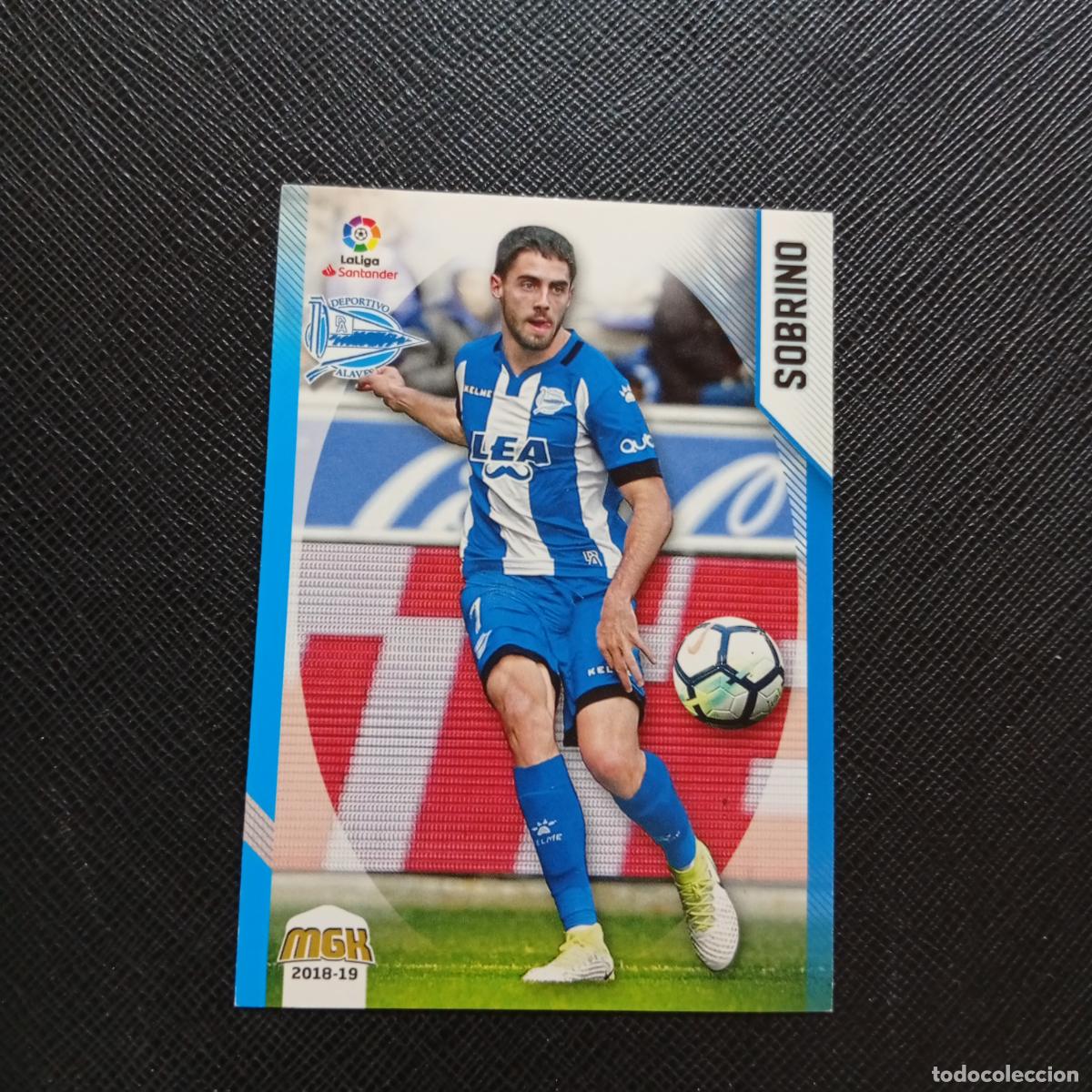 Cromos de Futebol: 19 SOBRINO ALAVES PANINI MEGACRACKS 2018 2019 CROMO FUTBOL 18 19 LIGA - A208 PG217