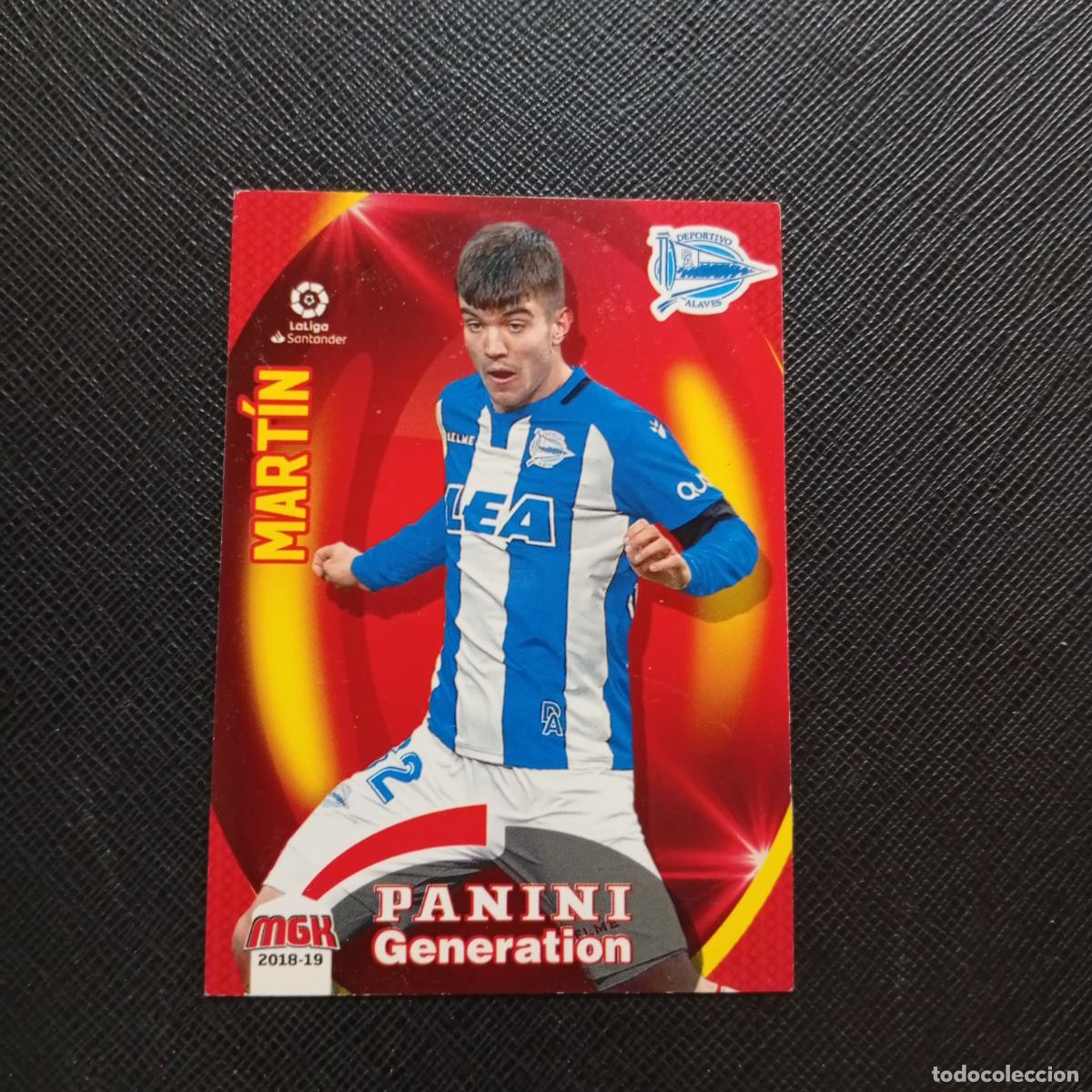 Cromos de F&uacute;tbol: 24 MARTIN ALAVES PANINI MEGACRACKS 2018 2019 CROMO FUTBOL 18 19 LIGA - A208 PG217