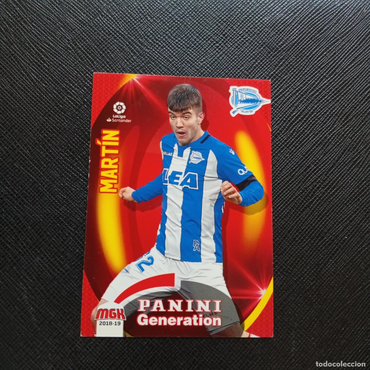 Cromos de F&uacute;tbol: 24 MARTIN ALAVES PANINI MEGACRACKS 2018 2019 CROMO FUTBOL 18 19 LIGA - A208 PG226 B