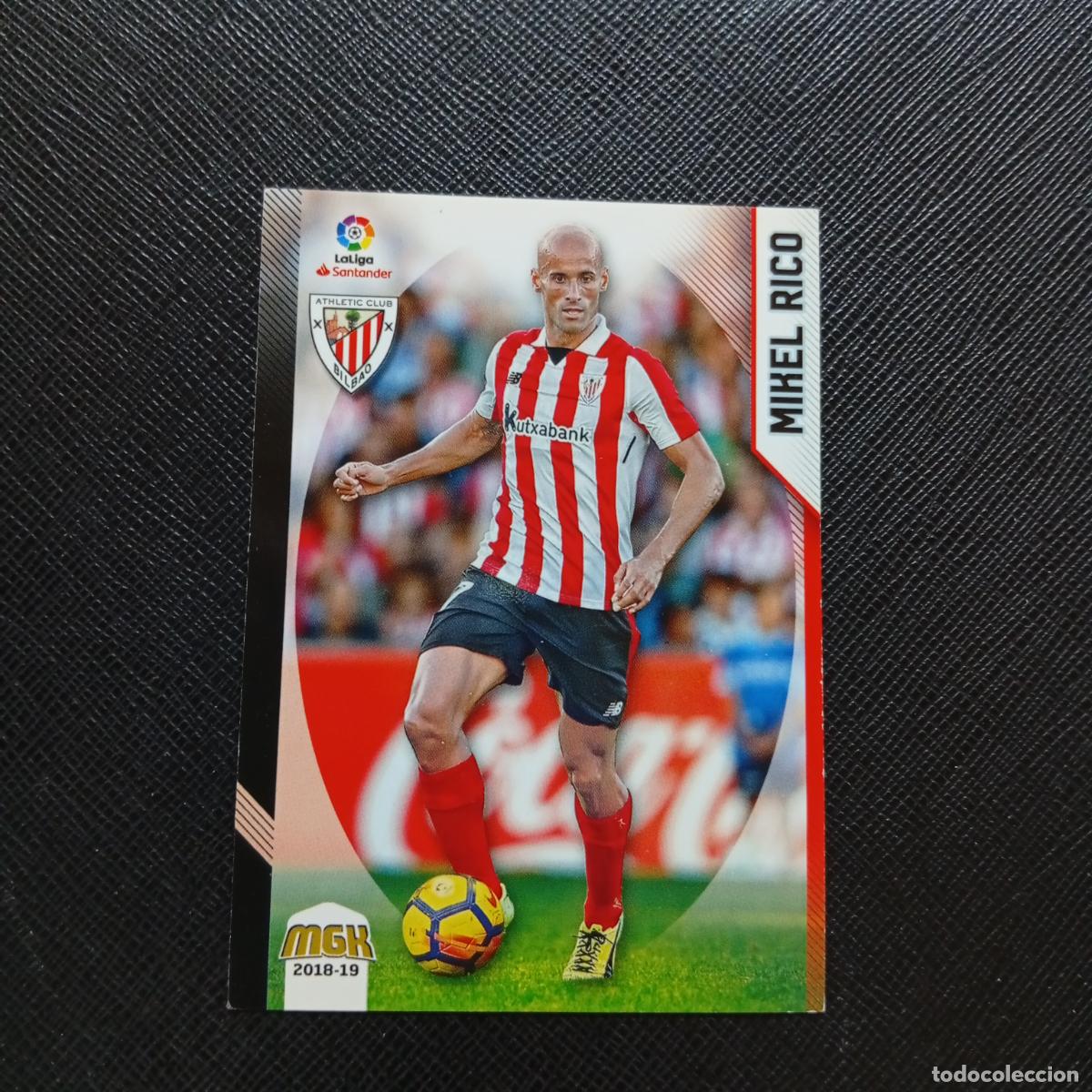 Cromos de F&uacute;tbol: 38 MIKEL RICO BILBAO PANINI MEGACRACKS 2018 2019 CROMO FUTBOL 18 19 LIGA - A208 PG235