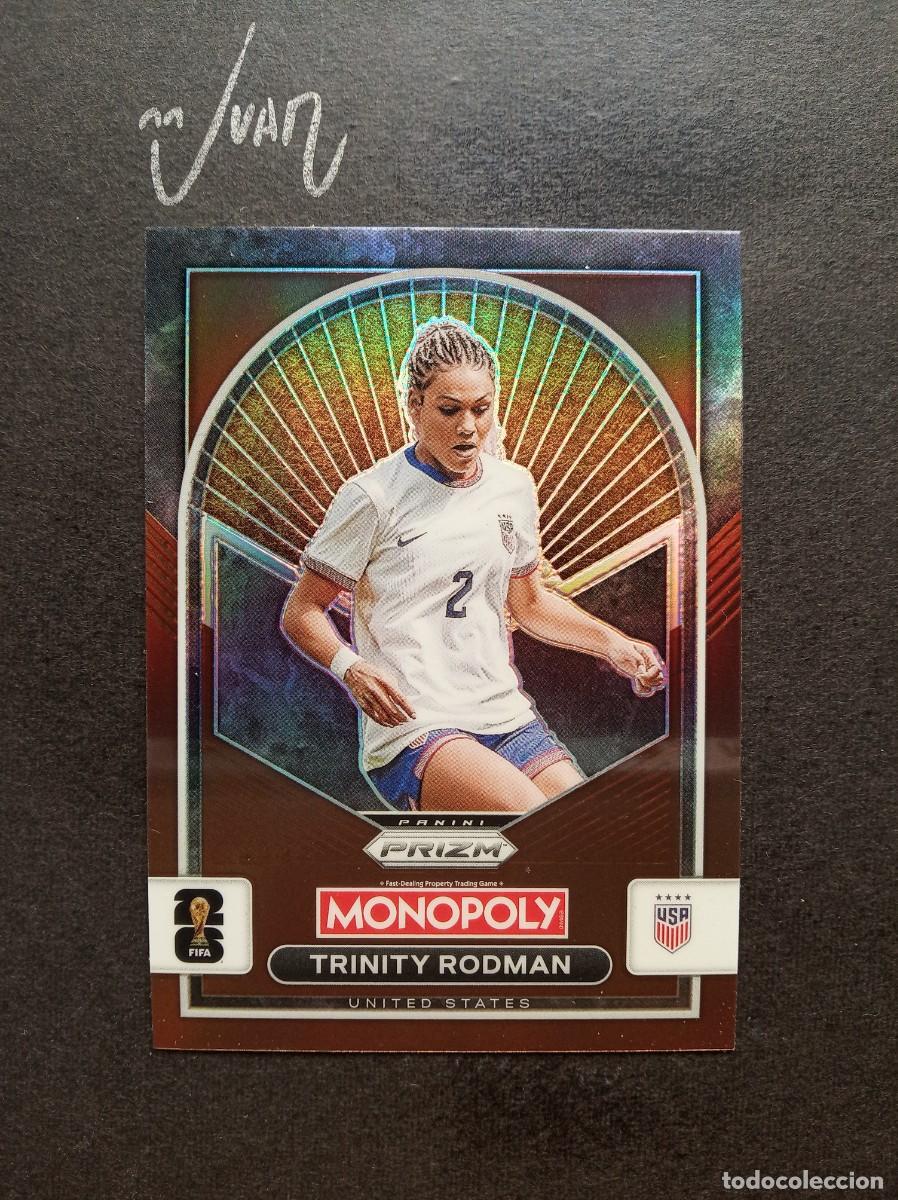 Cromos de f&uacute;tbol: NUMERADA #/299 BROWN TRINITY RODMAN UNITED STATES WOMEN ⚽ PANINI&reg; MONOPOLY PRIZM FIFA WORLD CUP 2026