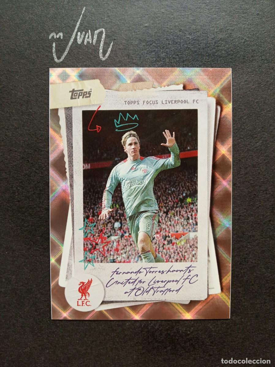 Figurine di Calcio: PARALELA FERNANDO TORRES ATLETICO MADRID ESPA&Ntilde;A ⚽ TOPPS &reg; LIVERPOOL FOCUS 2026 25 26 NUEVO