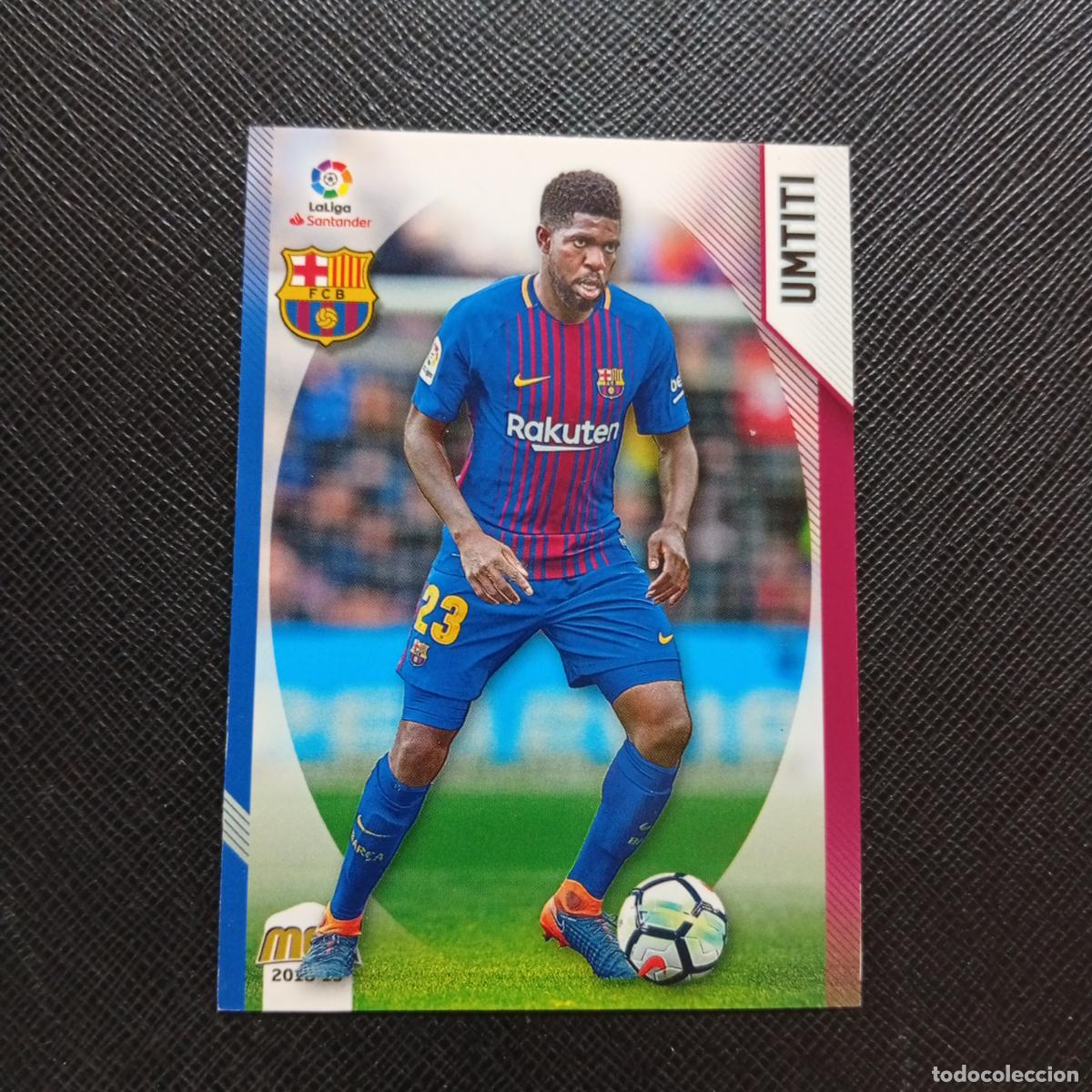 Figurine di Calcio: 88 UMTITI BARCELONA PANINI MEGACRACKS 2018 2019 CROMO FUTBOL 18 19 LIGA - A208 PG244