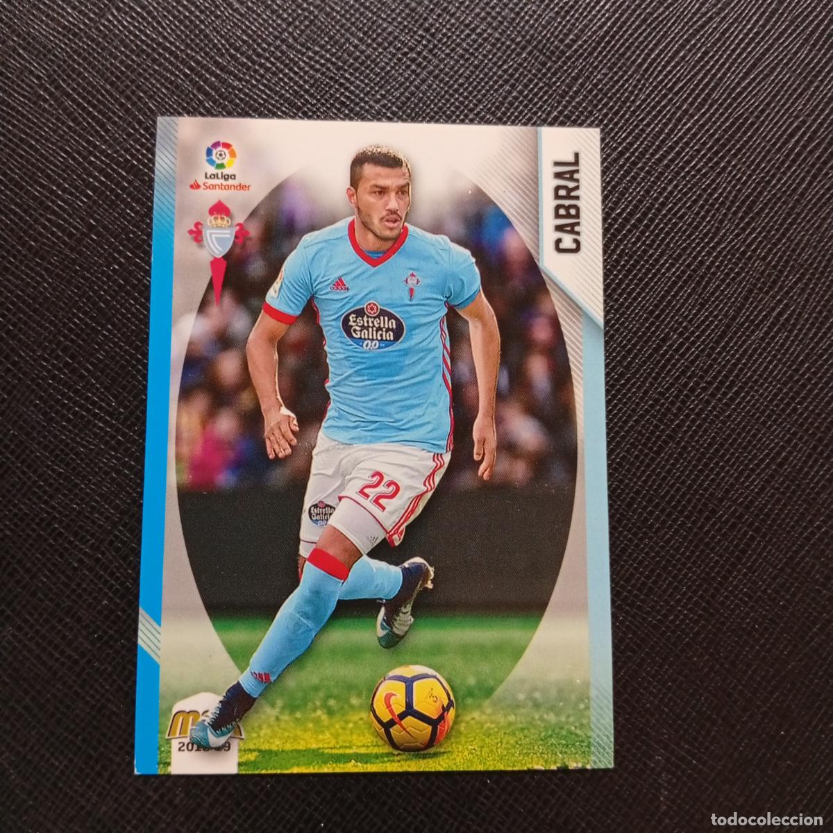 Cartes &agrave; collectionner de Football: 140 CABRAL CELTA PANINI MEGACRACKS 2018 2019 CROMO FUTBOL 18 19 LIGA - A208 PG244