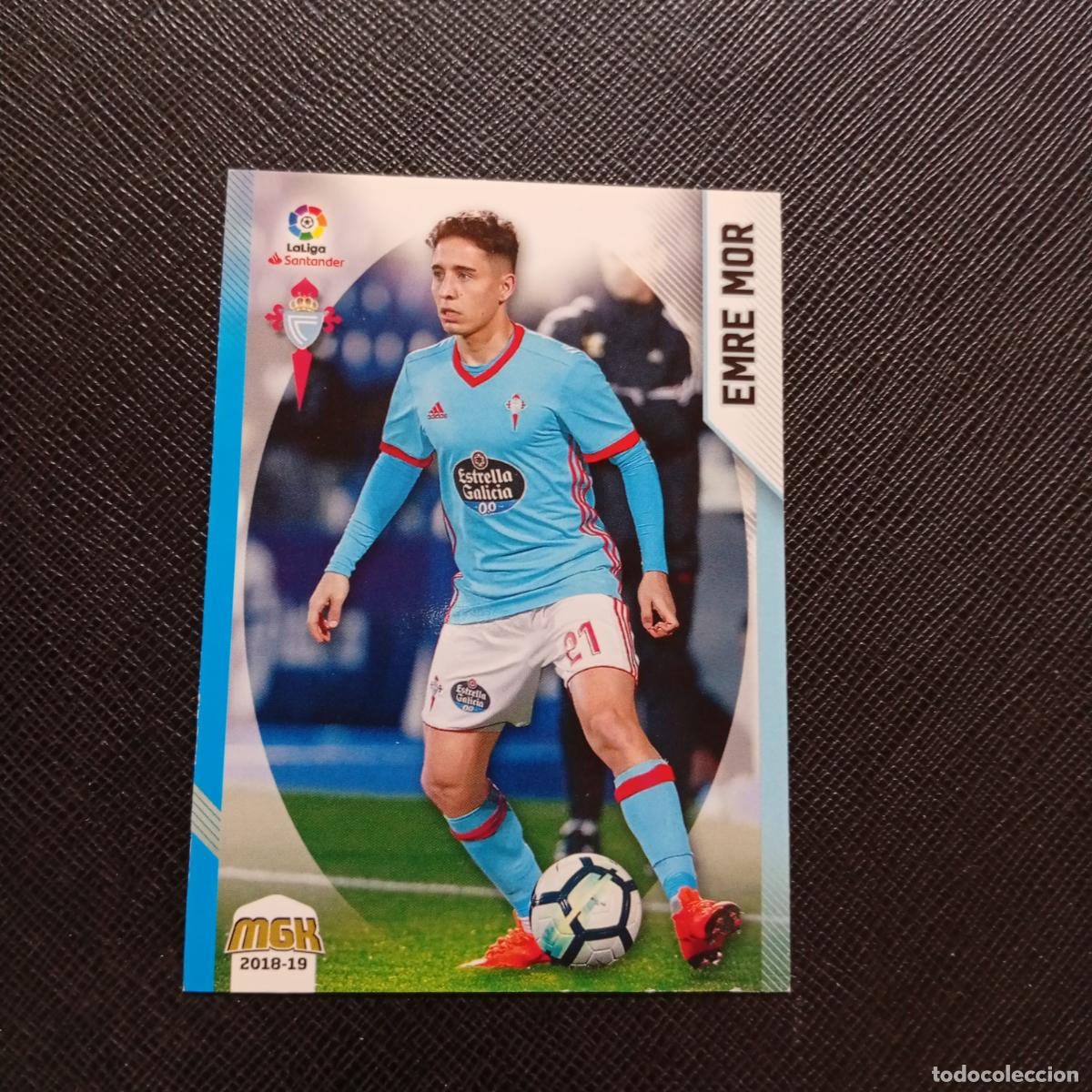 Cartes &agrave; collectionner de Football: 156 EMRE MOR CELTA PANINI MEGACRACKS 2018 2019 CROMO FUTBOL 18 19 LIGA - A208 PG244 B