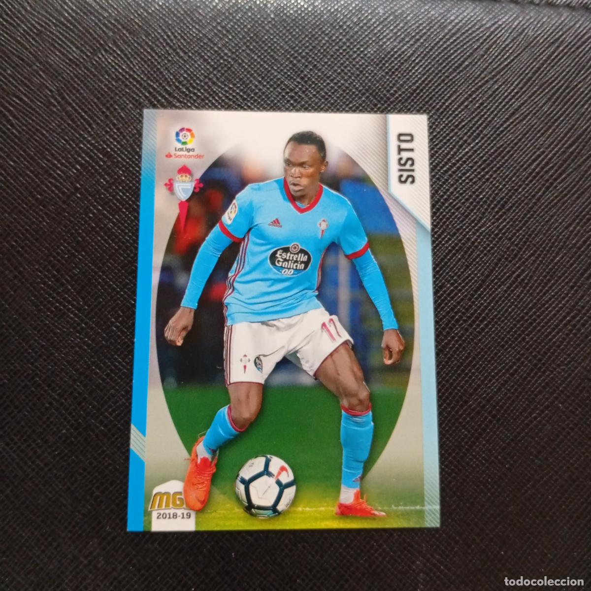 Cartes &agrave; collectionner de Football: 155 SISTO CELTA PANINI MEGACRACKS 2018 2019 CROMO FUTBOL 18 19 LIGA - A208 PG253