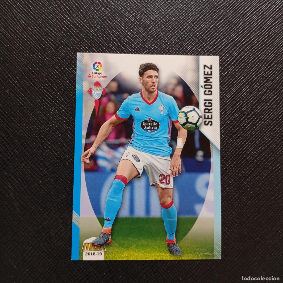 Cromos de F&uacute;tbol: 141 SERGI GOMEZ CELTA PANINI MEGACRACKS 2018 2019 CROMO FUTBOL 18 19 LIGA - A208 PG253