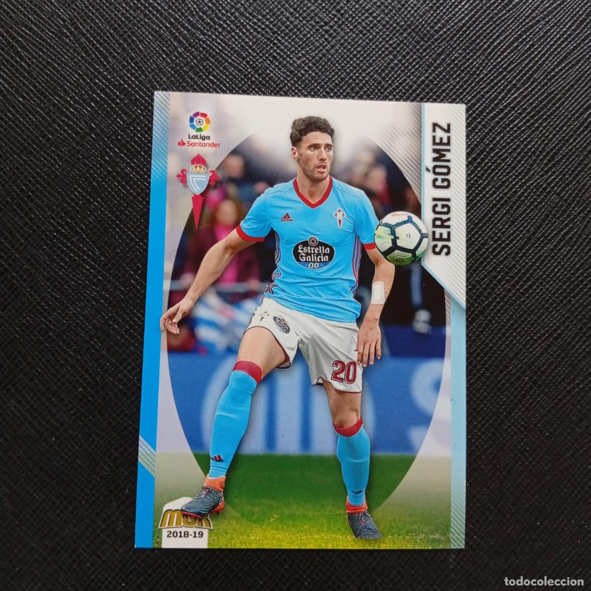 Cromos de F&uacute;tbol: 141 SERGI GOMEZ CELTA PANINI MEGACRACKS 2018 2019 CROMO FUTBOL 18 19 LIGA - A208 PG253 B