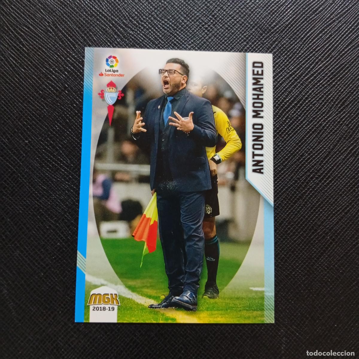 Cromos de F&uacute;tbol: 157 ANTONIO MOHAMED CELTA PANINI MEGACRACKS 2018 2019 CROMO FUTBOL 18 19 LIGA - A208 PG253