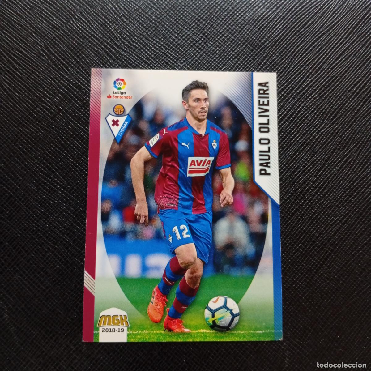 Cromos de F&uacute;tbol: 169 PAULO OLIVEIRA EIBAR PANINI MEGACRACKS 2018 2019 CROMO FUTBOL 18 19 LIGA - A208 PG262