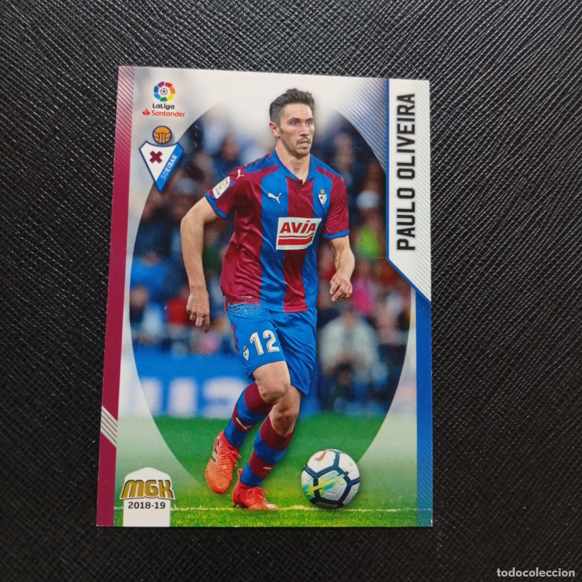 Cromos de F&uacute;tbol: 169 PAULO OLIVEIRA EIBAR PANINI MEGACRACKS 2018 2019 CROMO FUTBOL 18 19 LIGA - A208 PG271