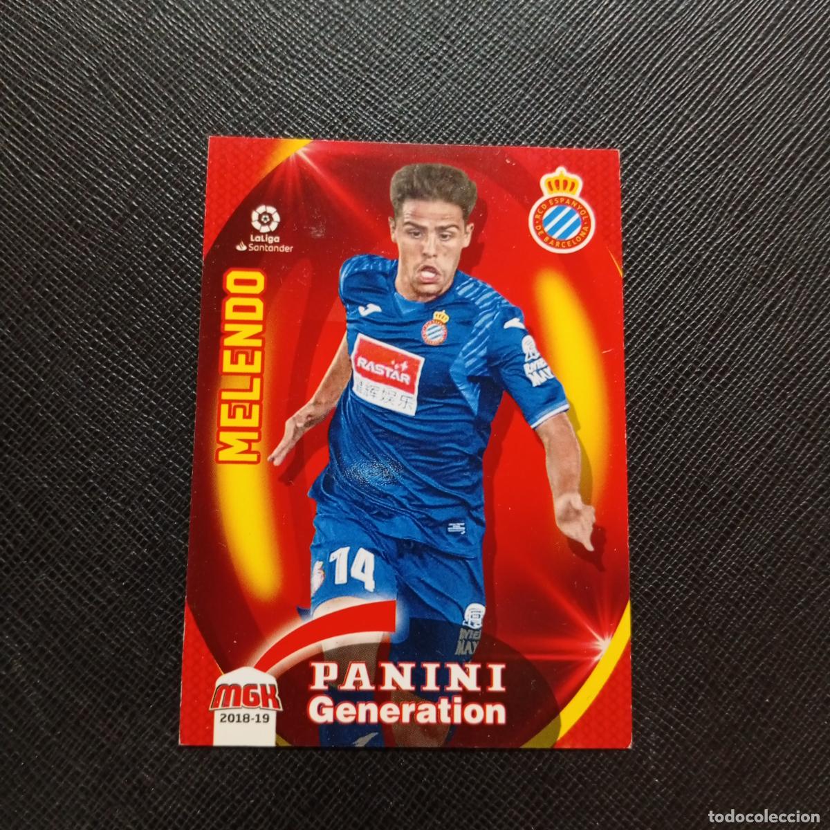 Figurine di Calcio: 213 MELENDO ESPA&Ntilde;OL PANINI MEGACRACKS 2018 2019 CROMO FUTBOL 18 19 LIGA - A208 PG280