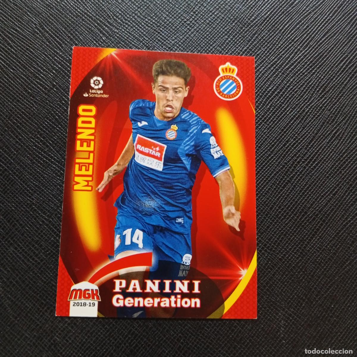 Figurine di Calcio: 213 MELENDO ESPA&Ntilde;OL PANINI MEGACRACKS 2018 2019 CROMO FUTBOL 18 19 LIGA - A208 PG280 B