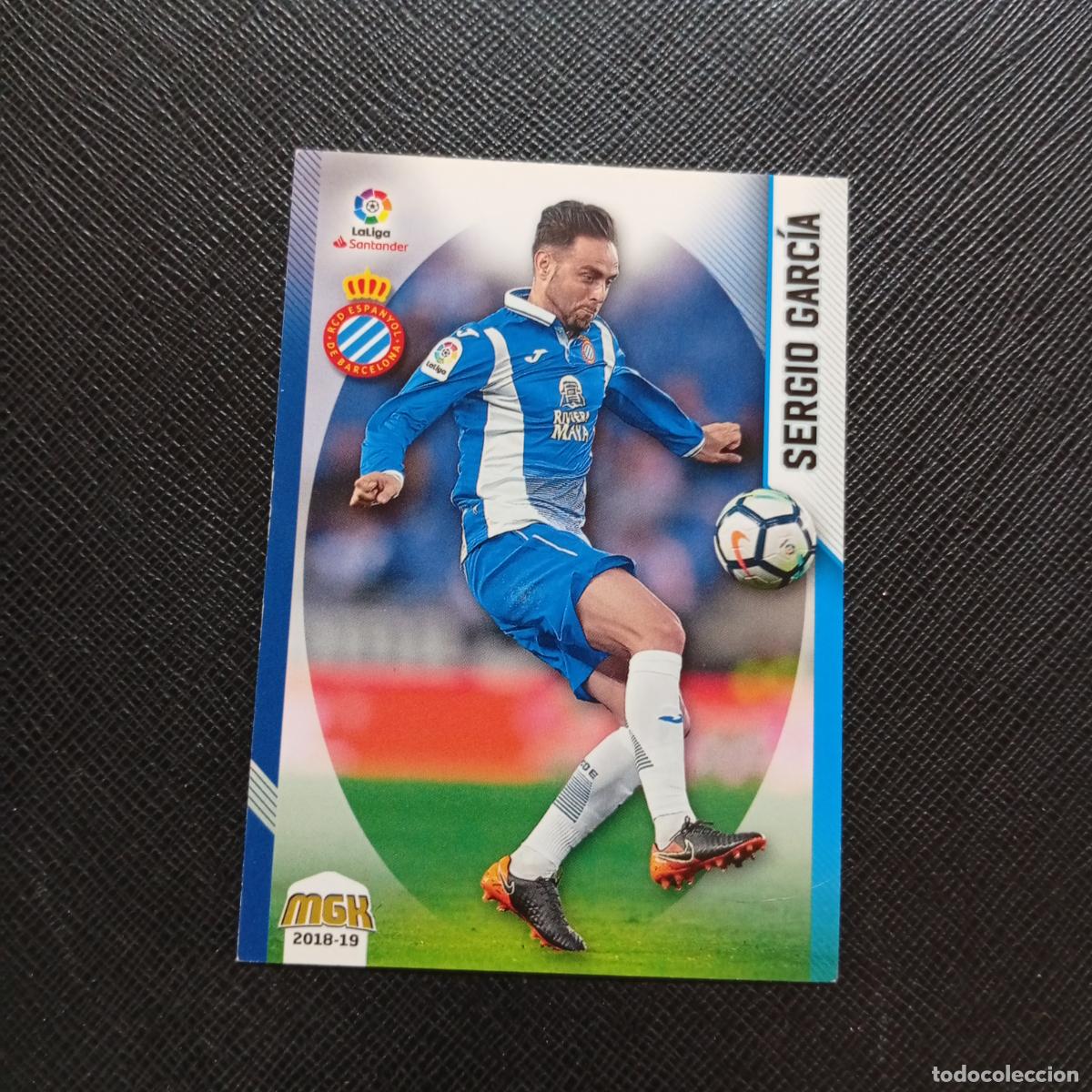 Figurine di Calcio: 210 SERGIO GARCIA ESPA&Ntilde;OL PANINI MEGACRACKS 2018 2019 CROMO FUTBOL 18 19 LIGA - A208 PG280 B