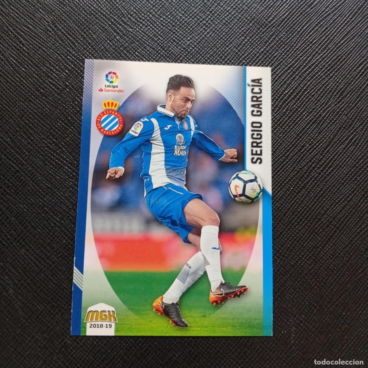 Cromos de F&uacute;tbol: 210 SERGIO GARCIA ESPA&Ntilde;OL PANINI MEGACRACKS 2018 2019 CROMO FUTBOL 18 19 LIGA - A208 PG289
