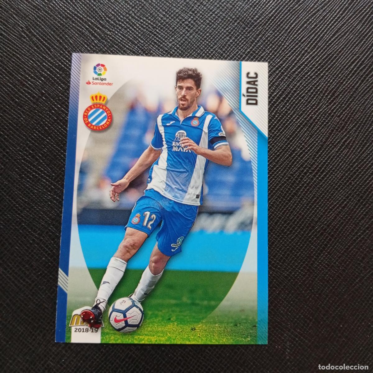 Cromos de F&uacute;tbol: 199 DIDAC ESPA&Ntilde;OL PANINI MEGACRACKS 2018 2019 CROMO FUTBOL 18 19 LIGA - A208 PG280
