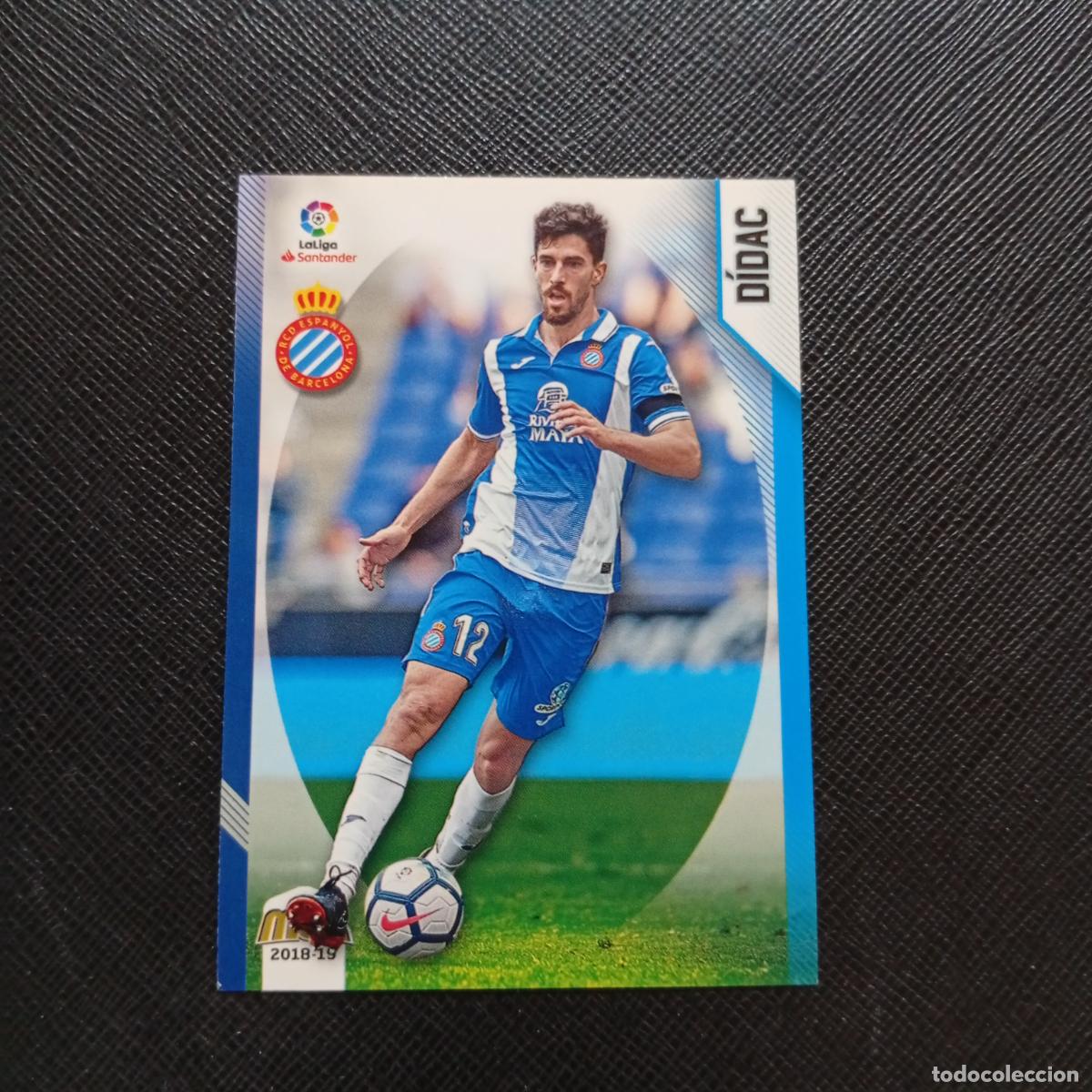 Cromos de F&uacute;tbol: 199 DIDAC ESPA&Ntilde;OL PANINI MEGACRACKS 2018 2019 CROMO FUTBOL 18 19 LIGA - A208 PG280 B