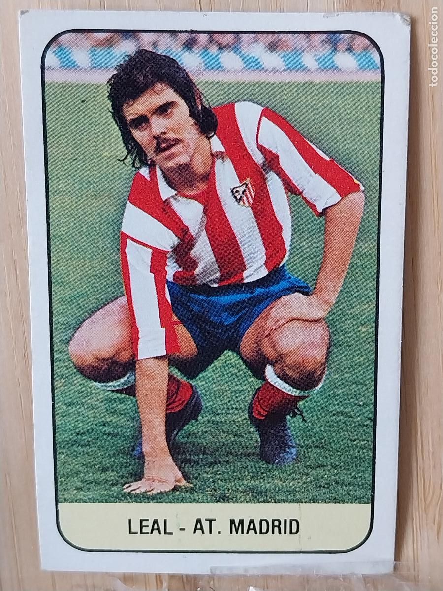 Cromos de F&uacute;tbol: LEAL AT ATLETICO MADRID ED ESTE LIGA 1978 78 79 CROMO SIN PEGAR NUNCA