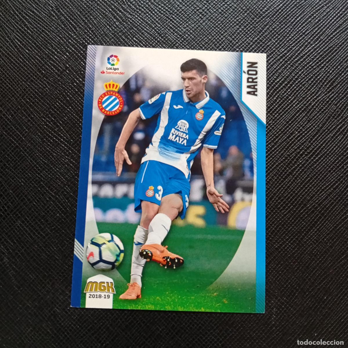 Cromos de F&uacute;tbol: 198 AARON ESPA&Ntilde;OL PANINI MEGACRACKS 2018 2019 CROMO FUTBOL 18 19 LIGA - A208 PG280